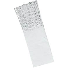 Papel de Seda para Balas Franja Branco Junco 48 unidades