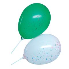 Balão Látex Salpicado Nº 65 Sortidos com 25 Unid. Junco