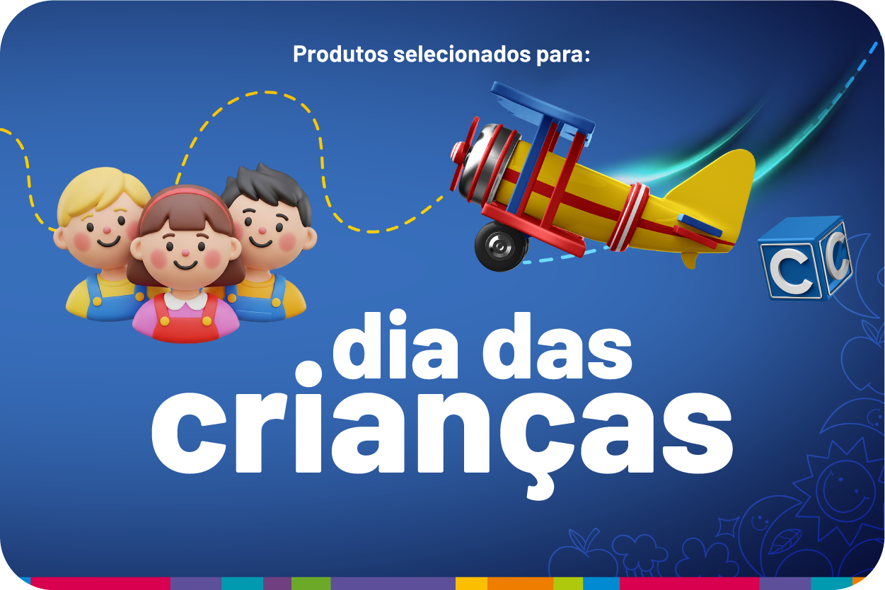 Sazonalidade 2x - banner 2 Dia das crianças