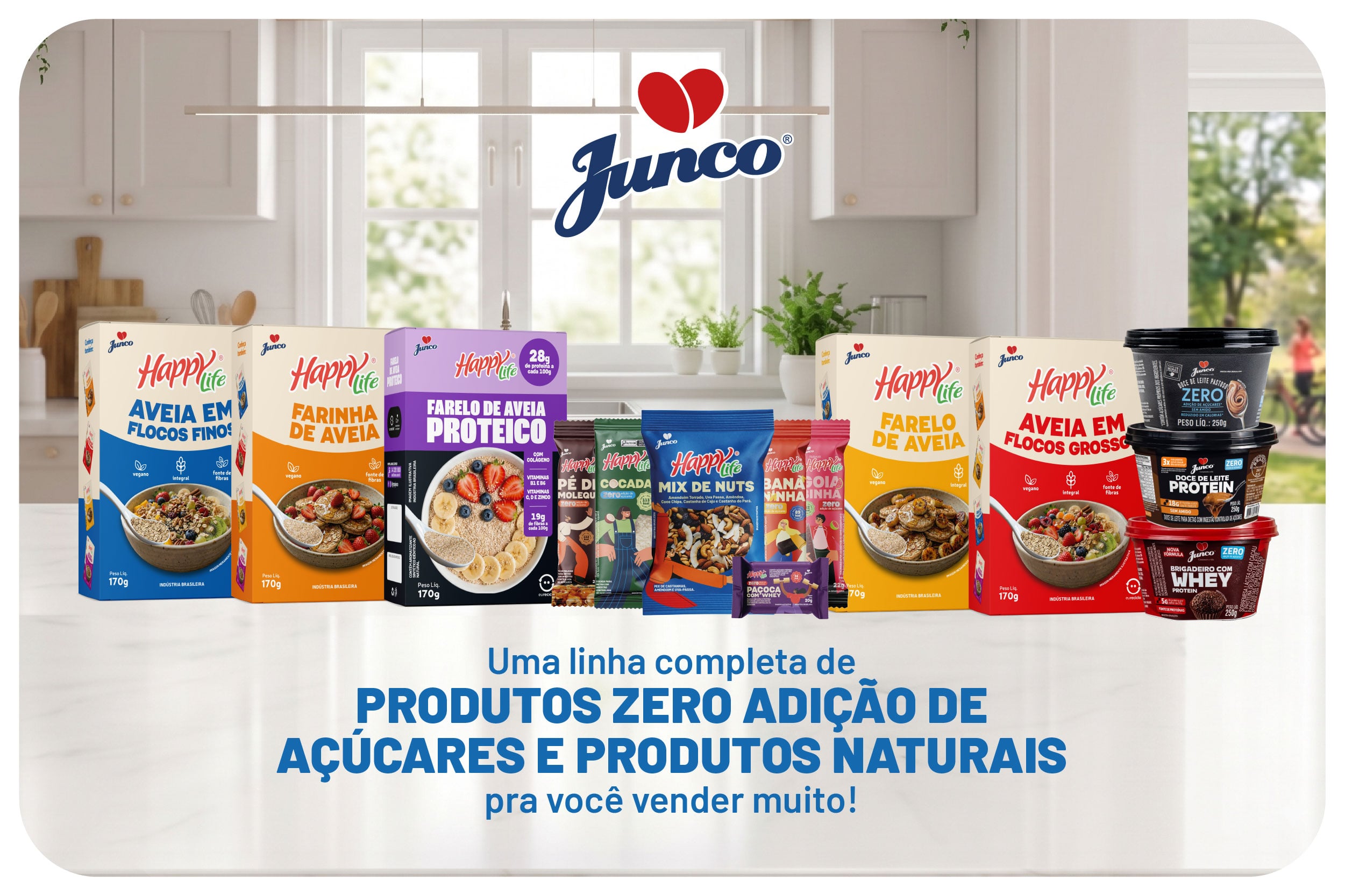 ZERO AÇÚCARES E NATURAIS